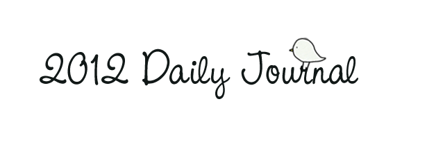 2012 Daily Journal