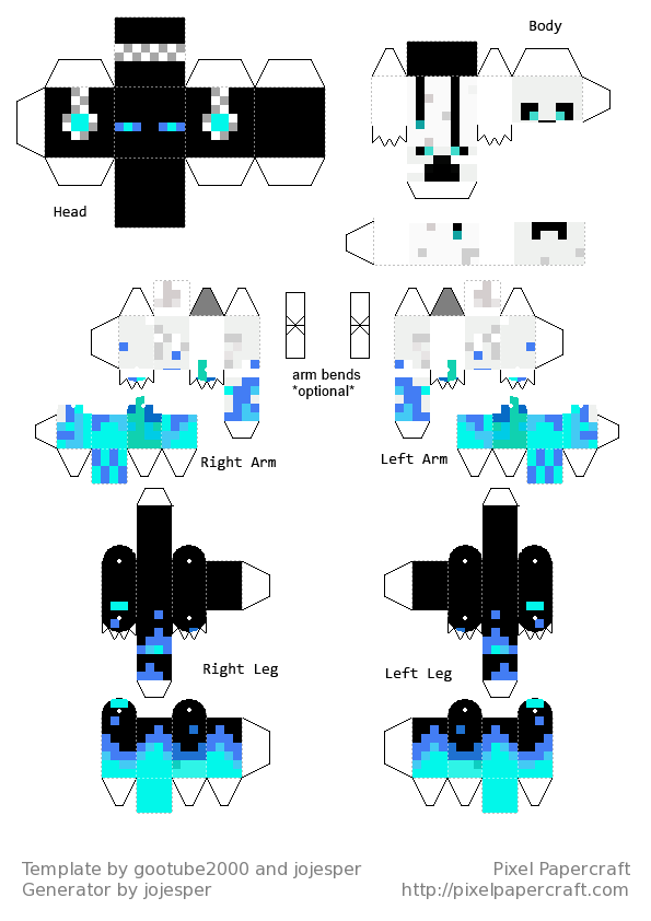 My skin in papercraft?