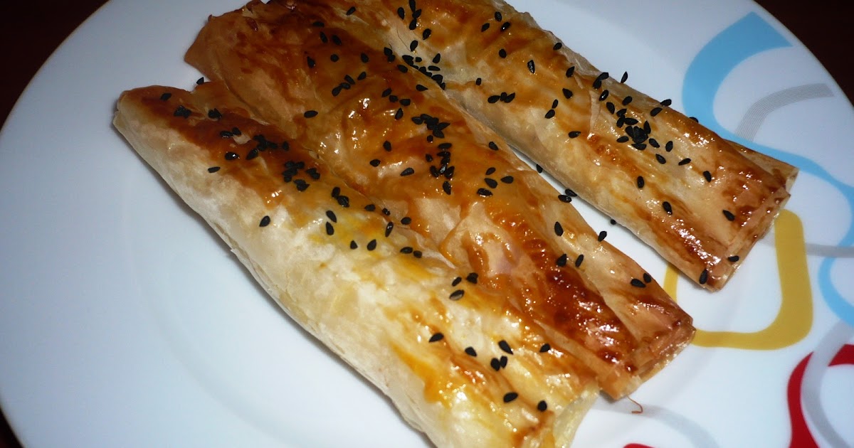 Hazır Baklavalık Yufkadan Peynirli Börek Lezzetli Tadına Doyum