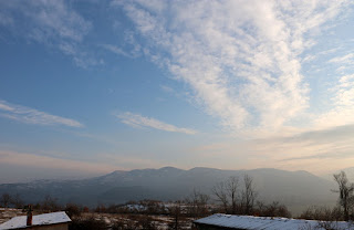 Blue sky first thing this morning Blue sky first thing this morning
