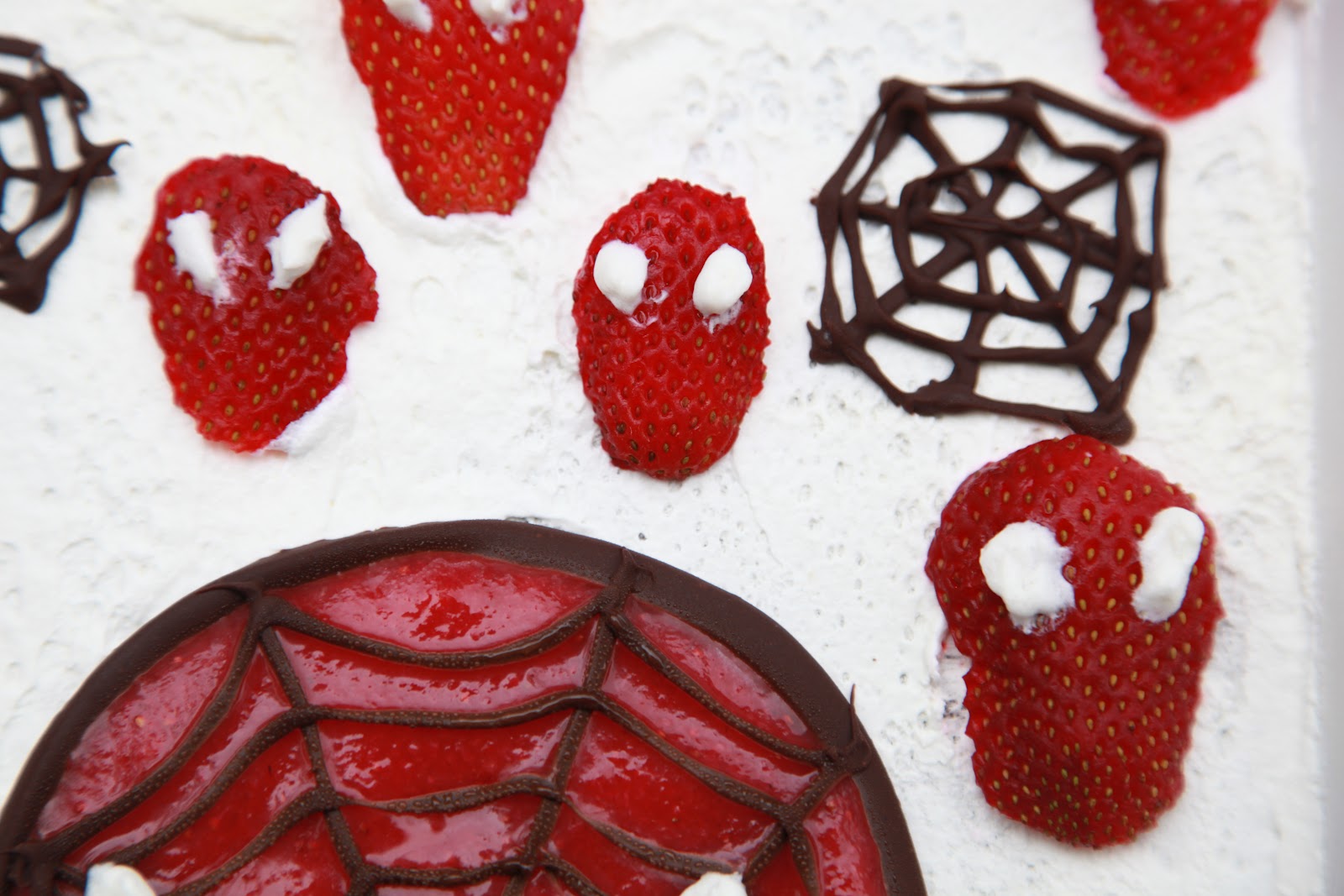 A Million Things I Love . . .: #645 - Homemade Spiderman Cake