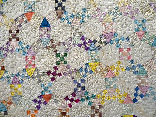 American Wedding Ring Quilts - Pepper Quilts The American Folk Museum american wedding ring quilts pepper quilts the american folk museum