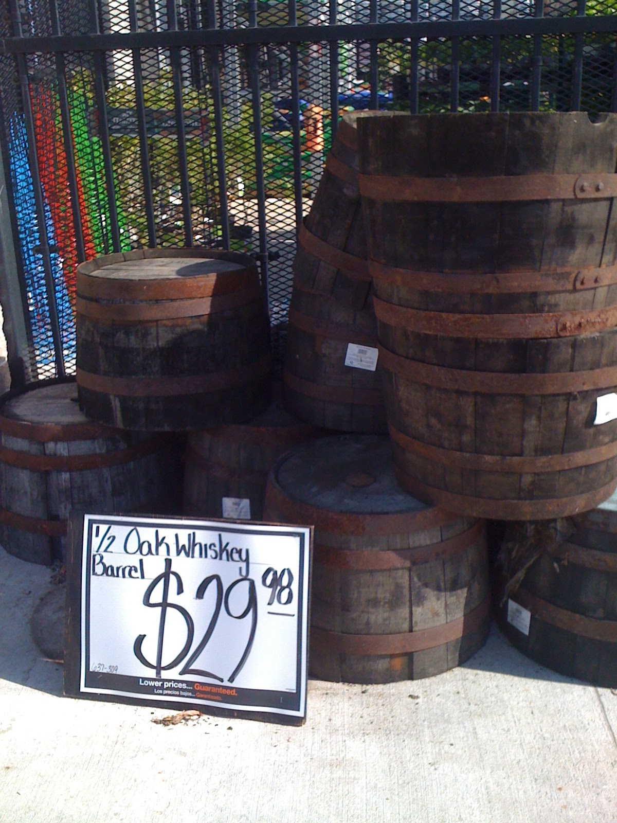 Richmond Thrifter Home Depot Whiskey