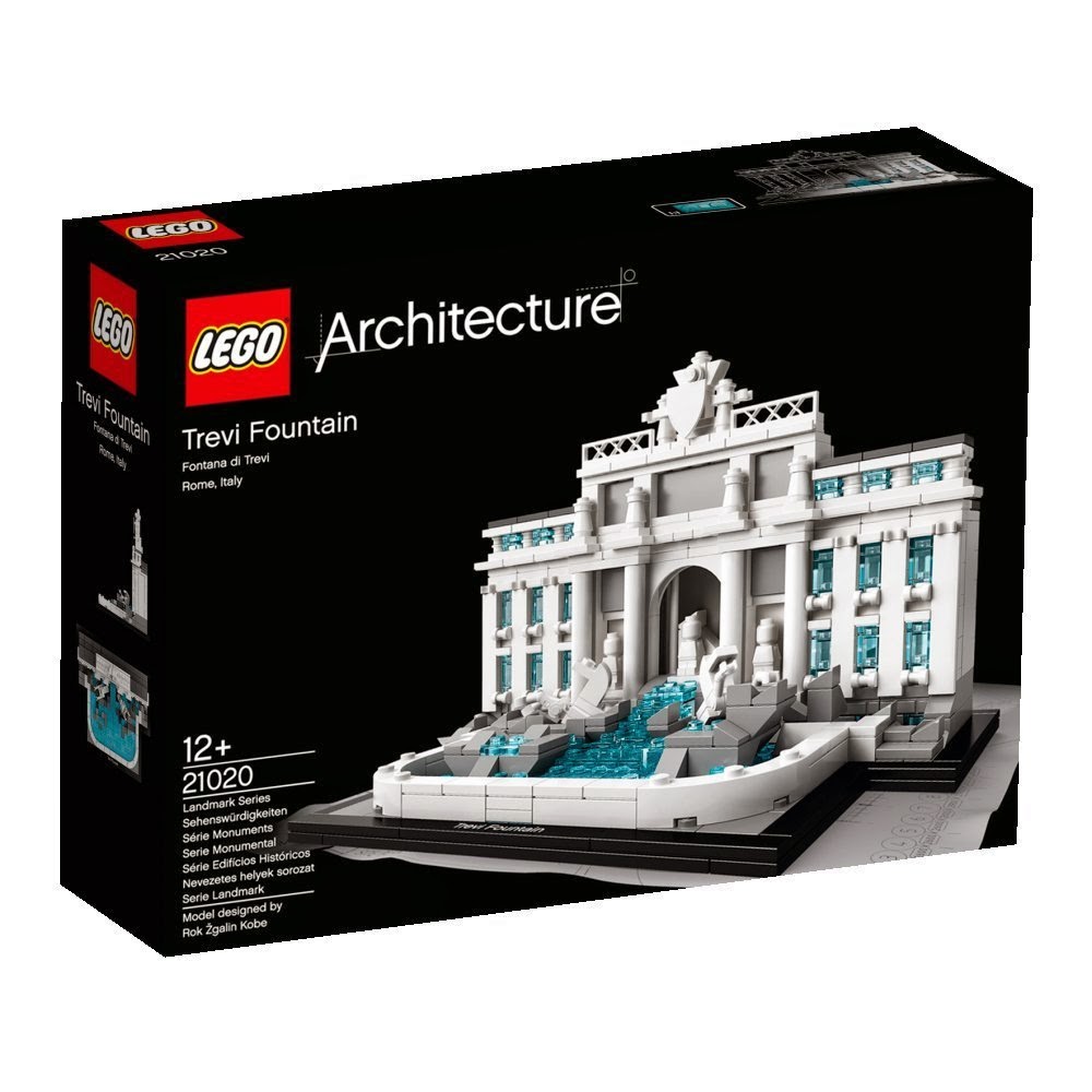 Brickstoy LEGO Architecture new arrival LEGO 21020 Italy Trevi Fountain