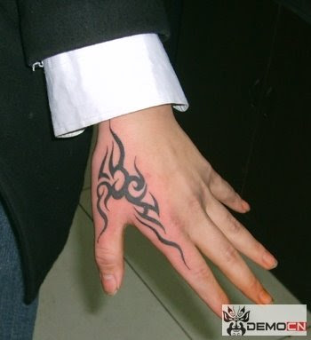 Hand Tribal Tattoo