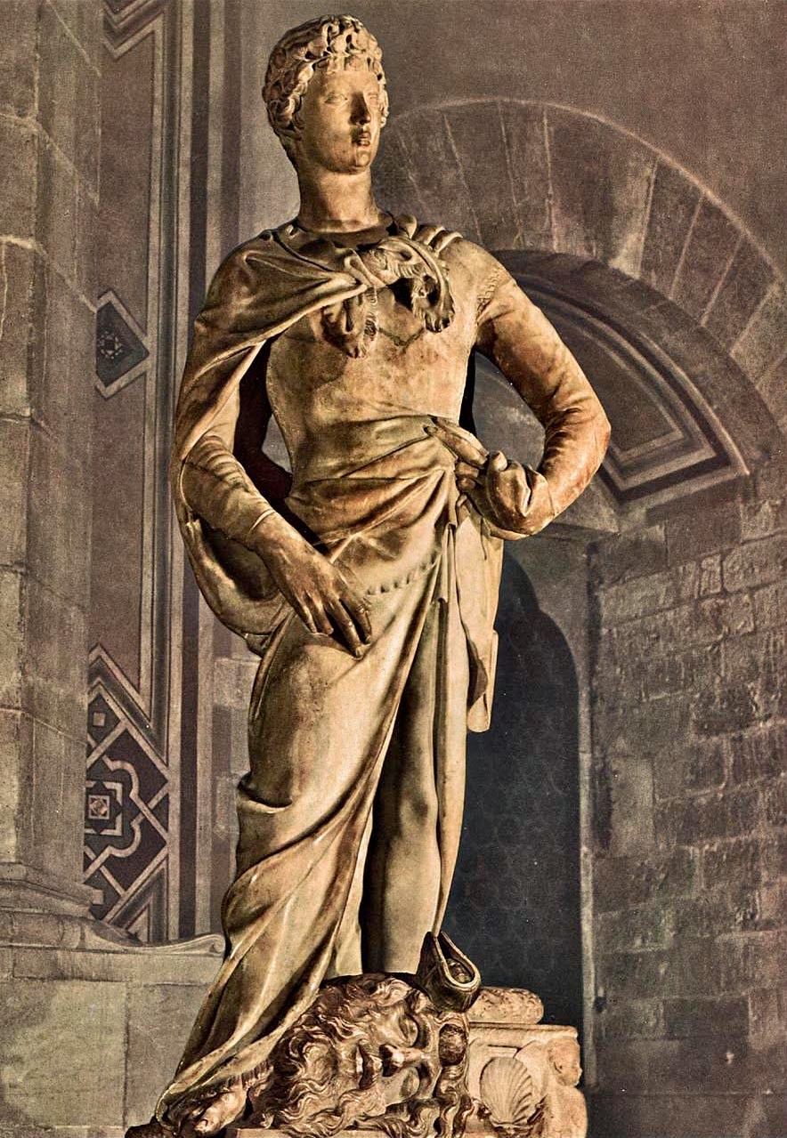 Historia del arte Santa Emerenciana EL DAVID DE DONATELLO