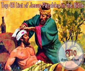Top 46 List of Jesus Parables in the Bible Top 46 List of Jesus Parables in the Bible