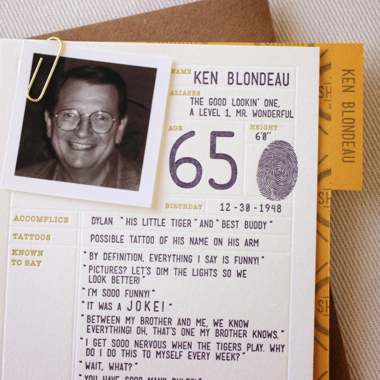 party postcards
