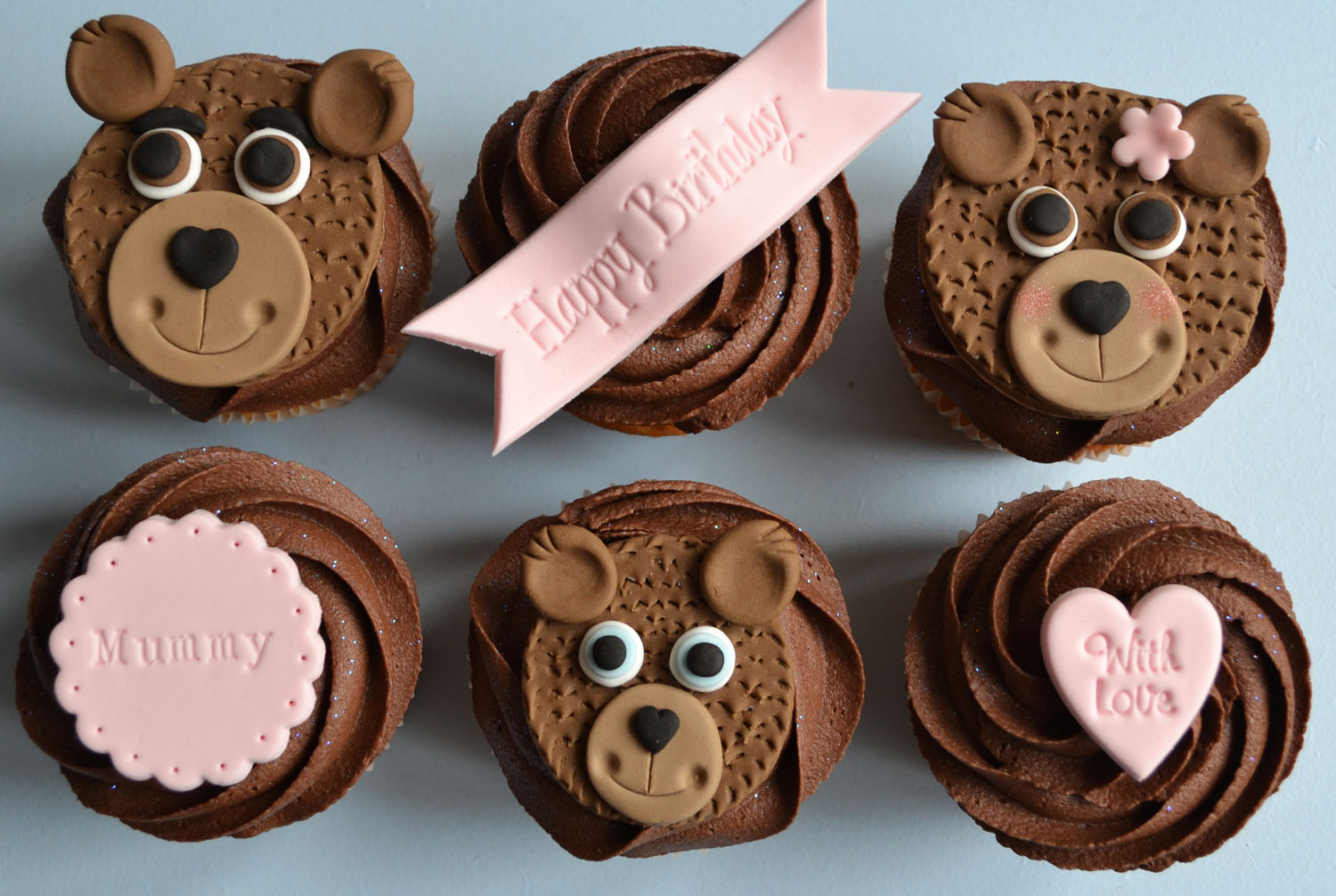 Little Paper Cakes Daddy Bear, Mummy Bear, Baby Bear 3