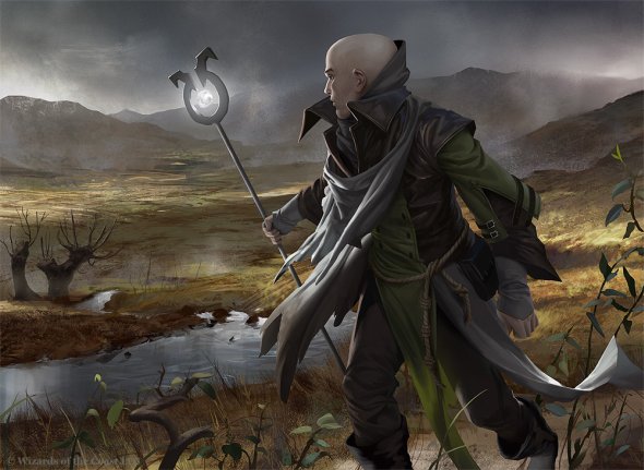 As ilustrações de fantasia para o card game Magic: the Gathering, de Johannes Voss Johannes Voss algenpfleger deviantart ilustrações fantasia card games magic the gathering