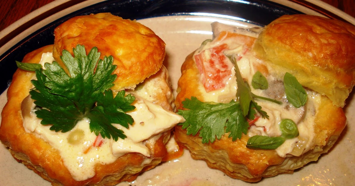 Savvy Savories & Such Crab in Tarragon Cream With Puff Pastry Shells