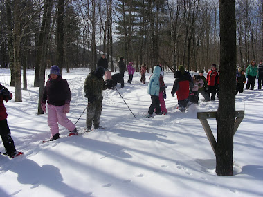 35 kids in the trail near the school