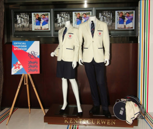 Hongkong uniform for london olympic by Kent & Curwen