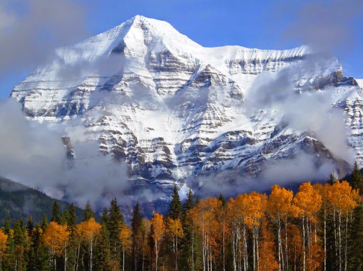 Unspoiled Nature and High Peaks in Mount Robson Provincial Park, Canada Unspoiled Nature and High Peaks in Mount Robson Provincial Park, Canada