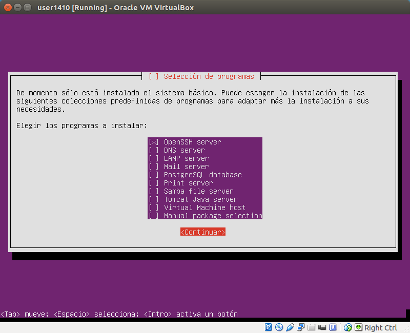DriveMeca instalando Linux Ubuntu Server 14.10 Utopic Unicorn paso a paso