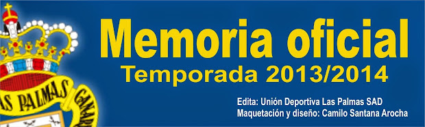 Memoria UD Las Palmas 2103/2014