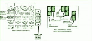 Fuse Box Chevrolet Cavalier 1991 Diagram ~ Guide Handbook Manual