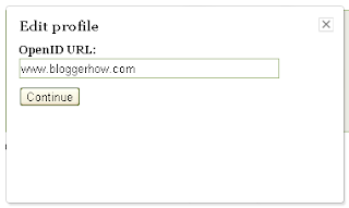 blogger openid use blogger domain name
