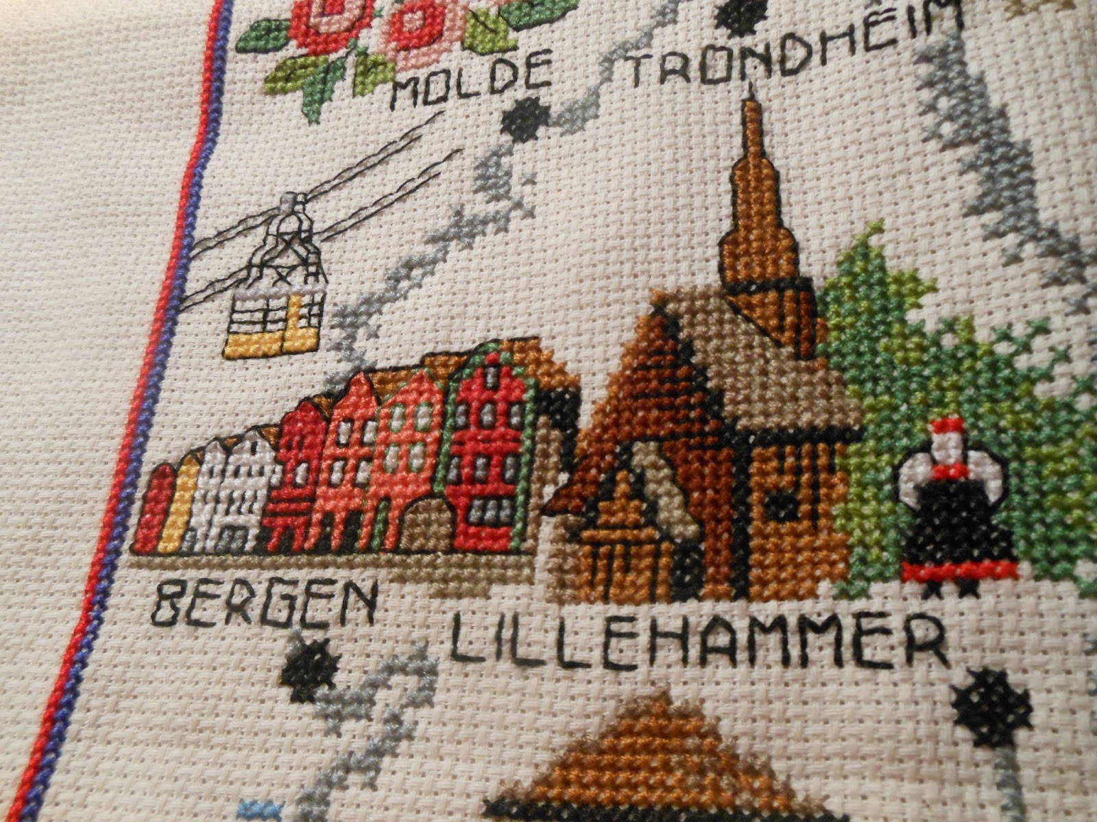 Make Mend Amend Make Norway CrossStitch