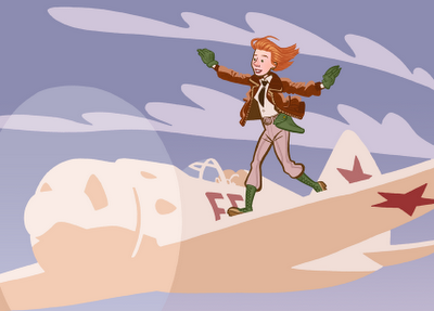Amelia Earhart, Fearless Flyer