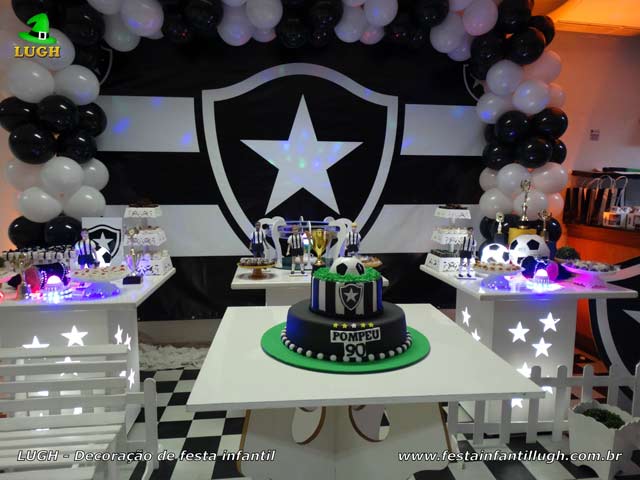 Decoração Botafogo aniversário - Mesa temática de festa Decoração Botafogo aniversário - Mesa temática de festa