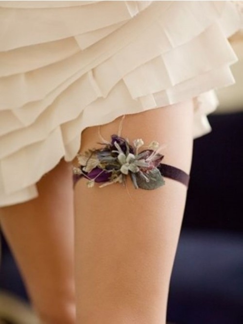 MyFancyBride Blog Long Standing Wedding Tradition Bridal Garter