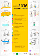 CALENDÁRIO ESCOLAR 2016