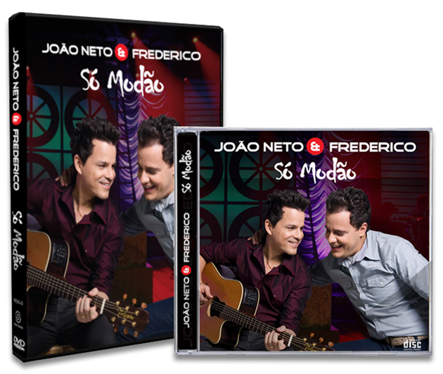 DVD Jõao Neto e Frederico Só Modão