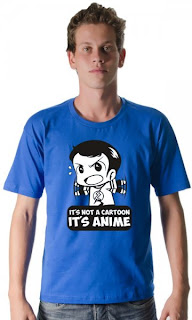 Camiseta It's Not a Cartoon It's Anime
