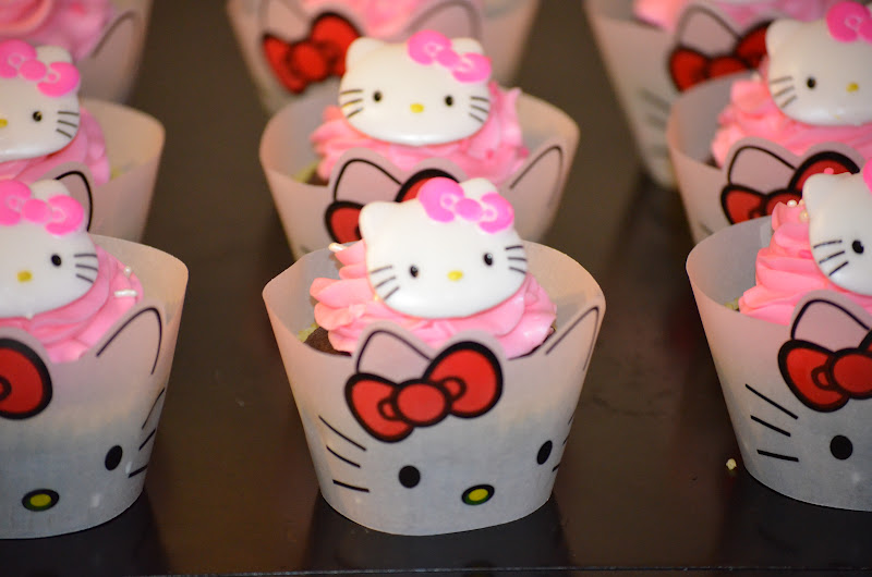 Traylor Made Treats Hello Kitty Cake & party favors