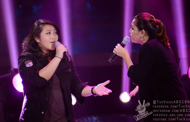 Watch Rizza Cabrera and Carol Leus of Team Sarah's The Voice Final Battle Rounds December 20 Watch Rizza Cabrera and Carol Leus of Team Sarah's The Voice Final Battle Rounds December 20