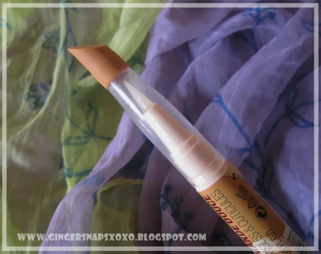 The Body Shop Almond Oil Nail and Cuticle Treatment Review GingerSnaps