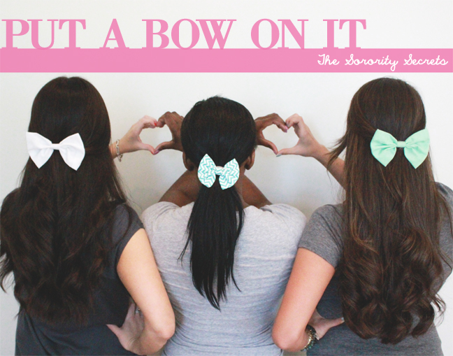 The Sorority Secrets Put A Bow On It