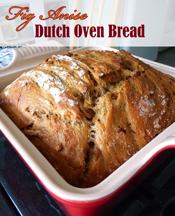 Fig Anise Dutch Oven Bread