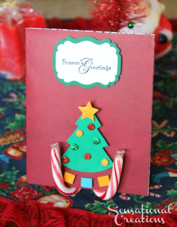 candy cane place card holder diy christmas card candy cane place cards