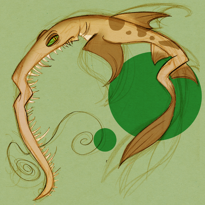 Red Pencil Hut: Shark Week: Longnose Sawshark