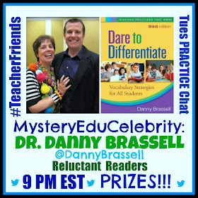 Dr. Danny Brassell #GuestEduCelebrity on #TeacherFriends PRACTICE Chat!