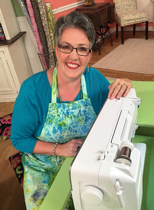 Blue Moon River Shooting Quilting Arts TV Series 1700