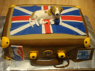 30th Birthday Suitcase Cake
