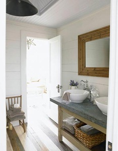 decora y disena: Baños Rústicos: Decoración y Diseño