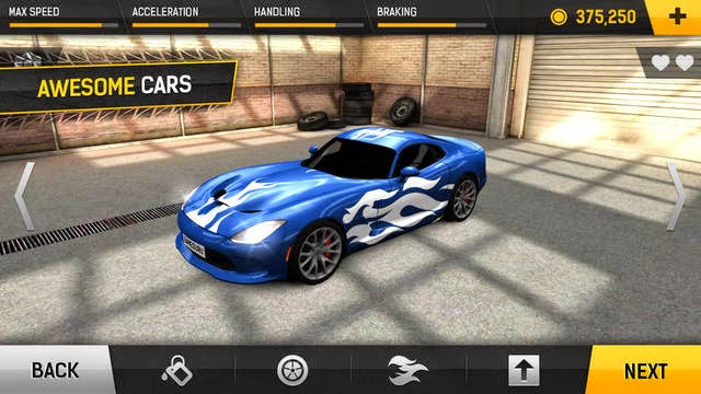 Trucchi Racing Fever iPad monete infinite
