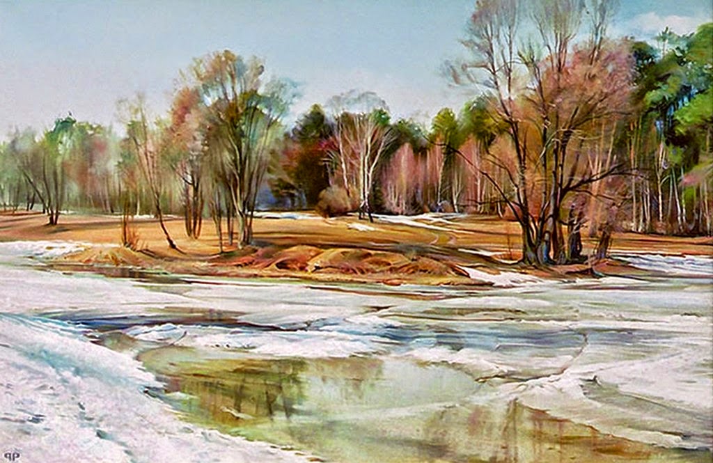 paisajes-nevados-pintados-al-oleo paisajes-nevados-pintados-al-oleo