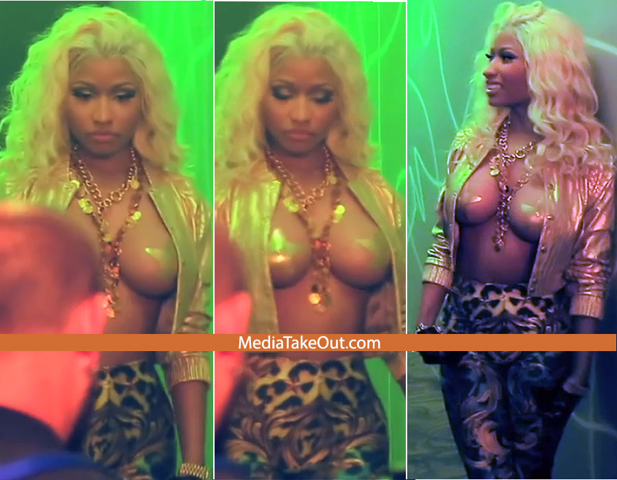 Nicki Minaj Exposes Too Much In New Photos.