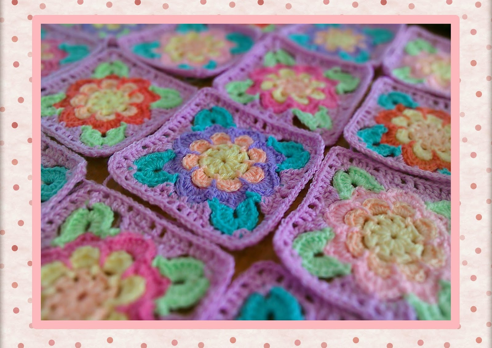 Cuppa Crochet Flower Power Blanket