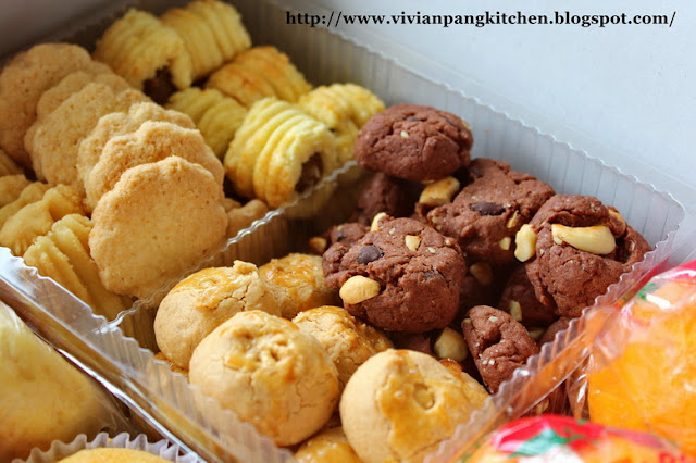 Vivian Pang Kitchen: Melted Butter Cookies-CNY Cookies#5