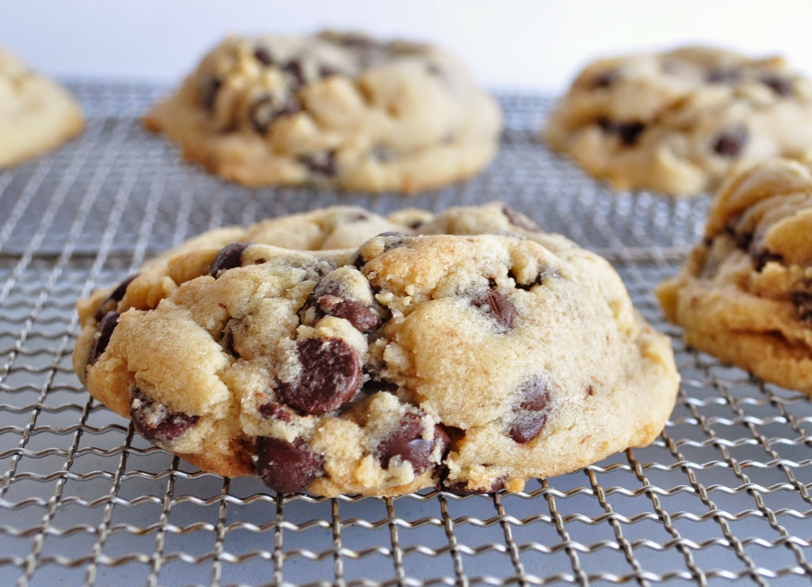 My Tiny Oven Giant Puffy Chocolate Chip Cookies
