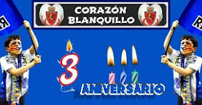 TERCER ANIVERSARIO CORAZÓN BLANQUILLO.