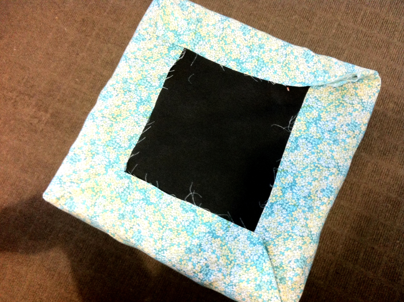 Sweet Mary DIY Fabric Ottoman