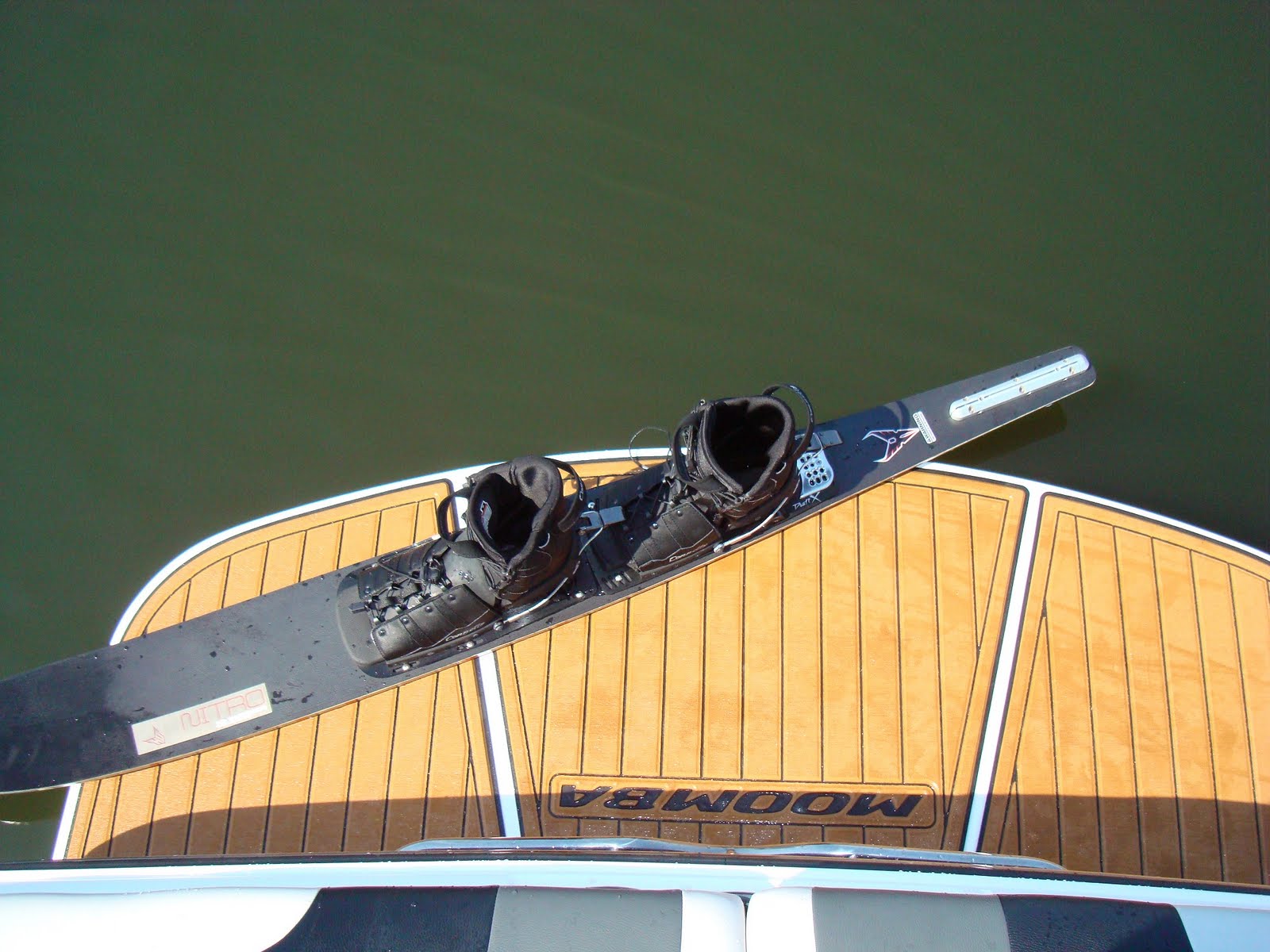 Moomba Teak Swim Platform Pad SeaDek Marine Products