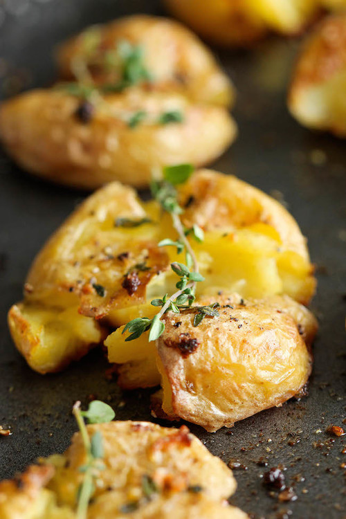 Silva Garlic Smashed Potatoes